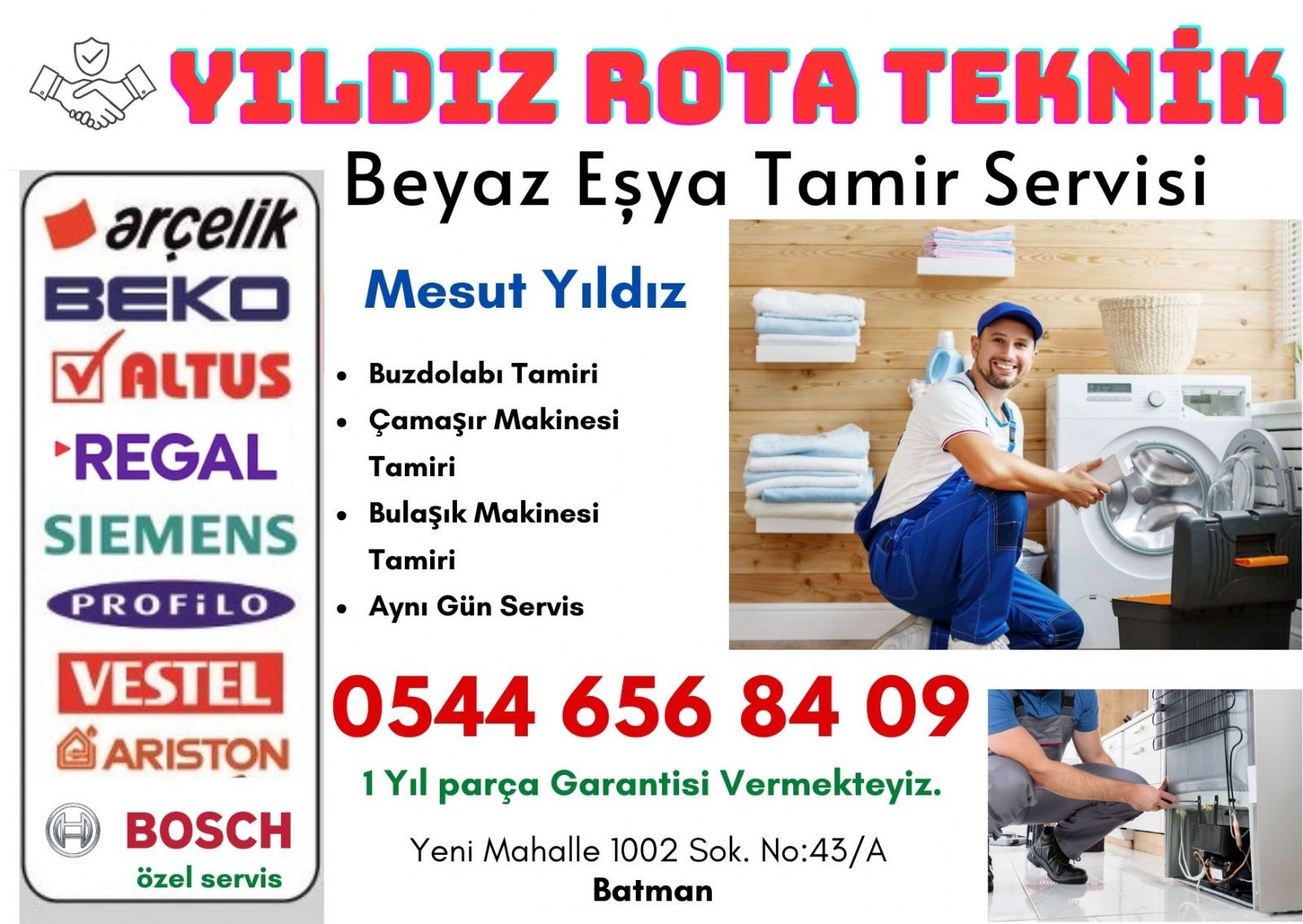 Batman Buzdolabı Tamircisi